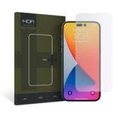 iPhone 14 Pro Hofi Hybrid Pro+ Skærmbeskyttelsesglas - Case Friendly - Gennemsigtig