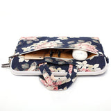 Canvaslife Koffertveske for MacBook / PC 13-14" - Navy Rose
