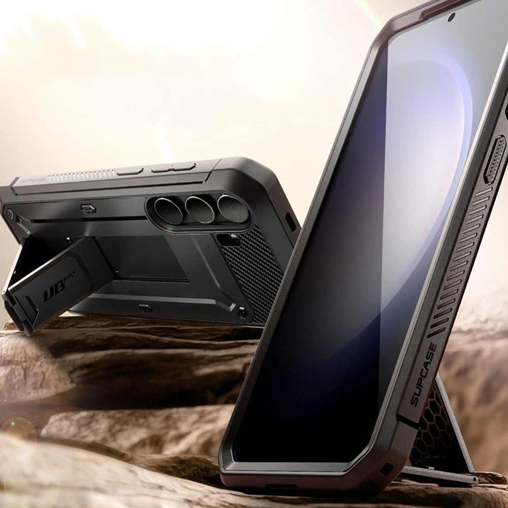 Samsung Galaxy S24+ (Plus) SUPCASE Unicorn Beetle Pro 2-Set Håndværker Cover m. Skærmbeskyttelse - Sort