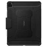 iPad Pro 12.9" (2022 / 2021 / 2020 / 2018) Spigen Rugged Armor Pro Cover - Sort