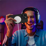 iPhone 12 / 12 Pro Tech-Protect Silikon Bakdeksel - MagSafe kompatibel - Svart