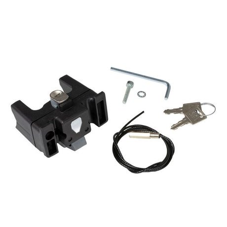 ORTLIEB Monteringssett for sykkelstyre m. Lås - Svart