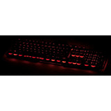 uRage Cyberboard Gaming Keyboard m. RGB Lighting - Nordic Keyboard Layout - Svart