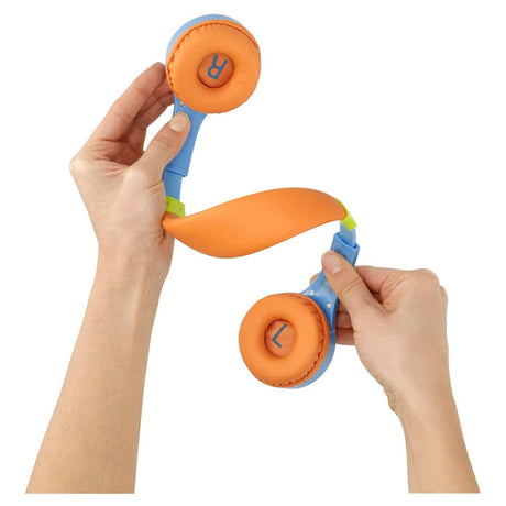 HAMA Headset til Børn m. Ledning - Maks. 85dB - On-Ear - Blå / Orange