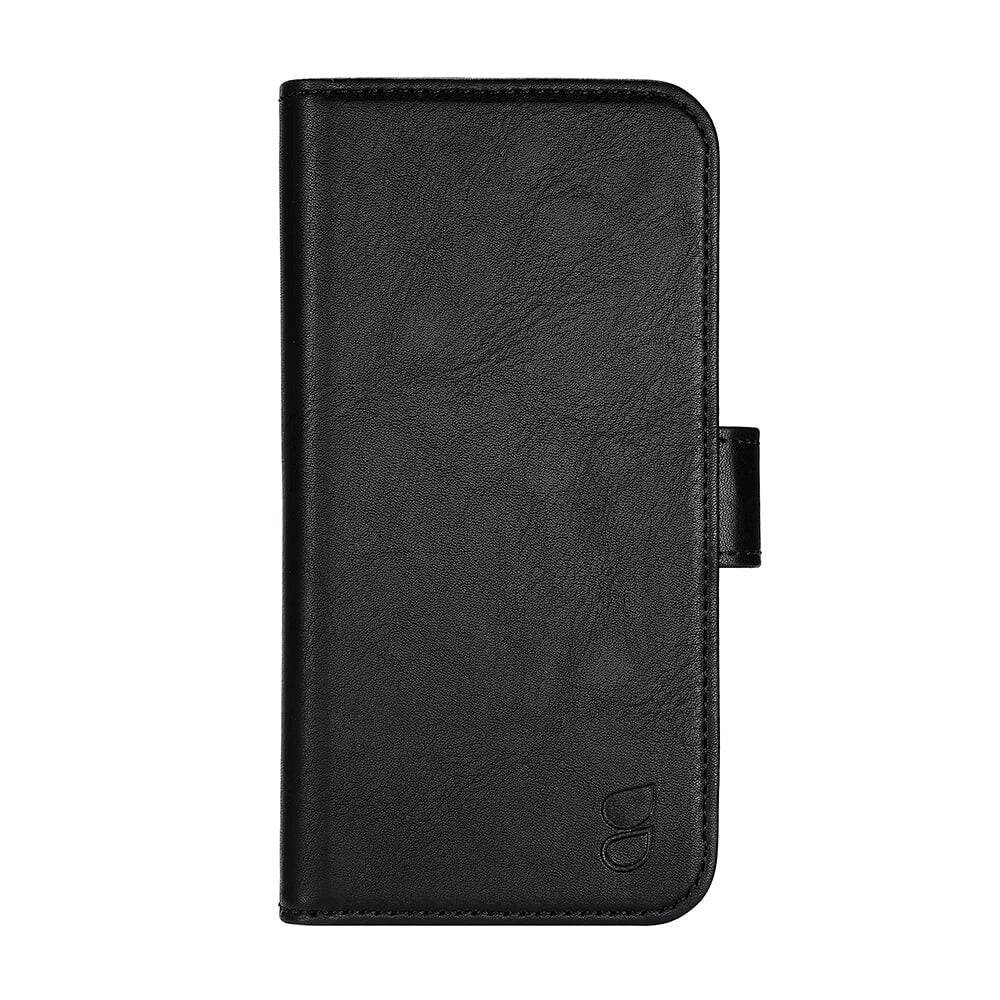 iPhone 14 GEAR Wallet - Læder Flip 2-i-1 Cover m. Pung 7 Kort - Sort