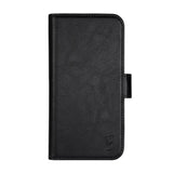 iPhone 14 GEAR Wallet - Læder Flip 2-i-1 Cover m. Pung 7 Kort - Sort