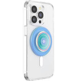 POPSOCKETS PopGrip Opalescent Blue Translucent MagSafe - Stativ og grep