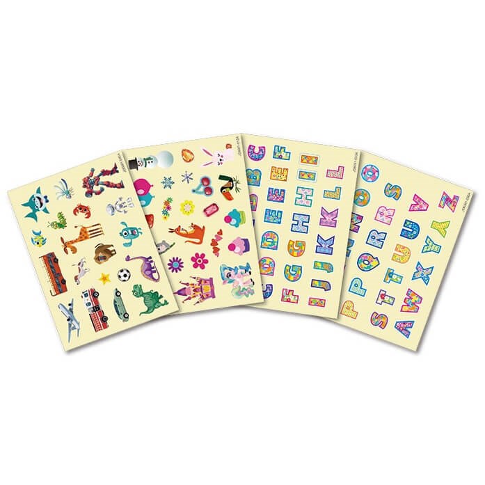 JVC HA-KD10W trådløst barnehodesett m. Klistremerker - Maks. 85dB - Rosa