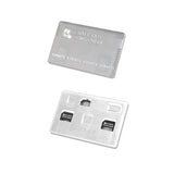 4smarts SIM Card Organizer - Sim-kortadapter (Micro Sim + Nano Sim) Hvit