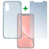 iPhone XR 4smarts 360⁰ beskyttelsessett (deksel + skjermbeskytter)