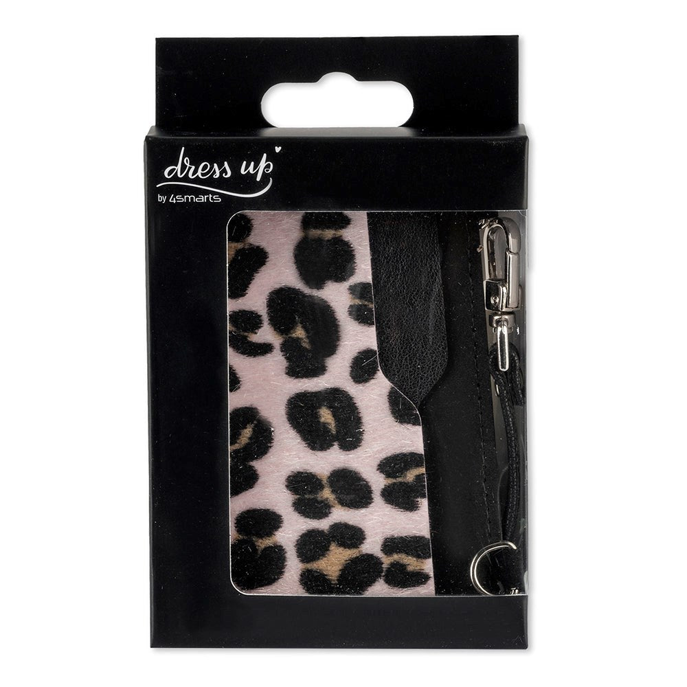 4Smarts DressUP Mobilholder m. Rem- og kortholder - Leopard