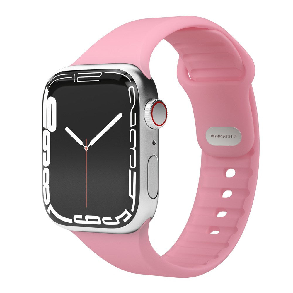 Vonmählen Apple Watch (42/44/SE/45/46/49 mm) Classic Band 2 Resirkulert silikonstropp - Rosa