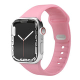 Vonmählen Apple Watch (42/44/SE/45/46/49 mm) Classic Band 2 Resirkulert silikonstropp - Rosa