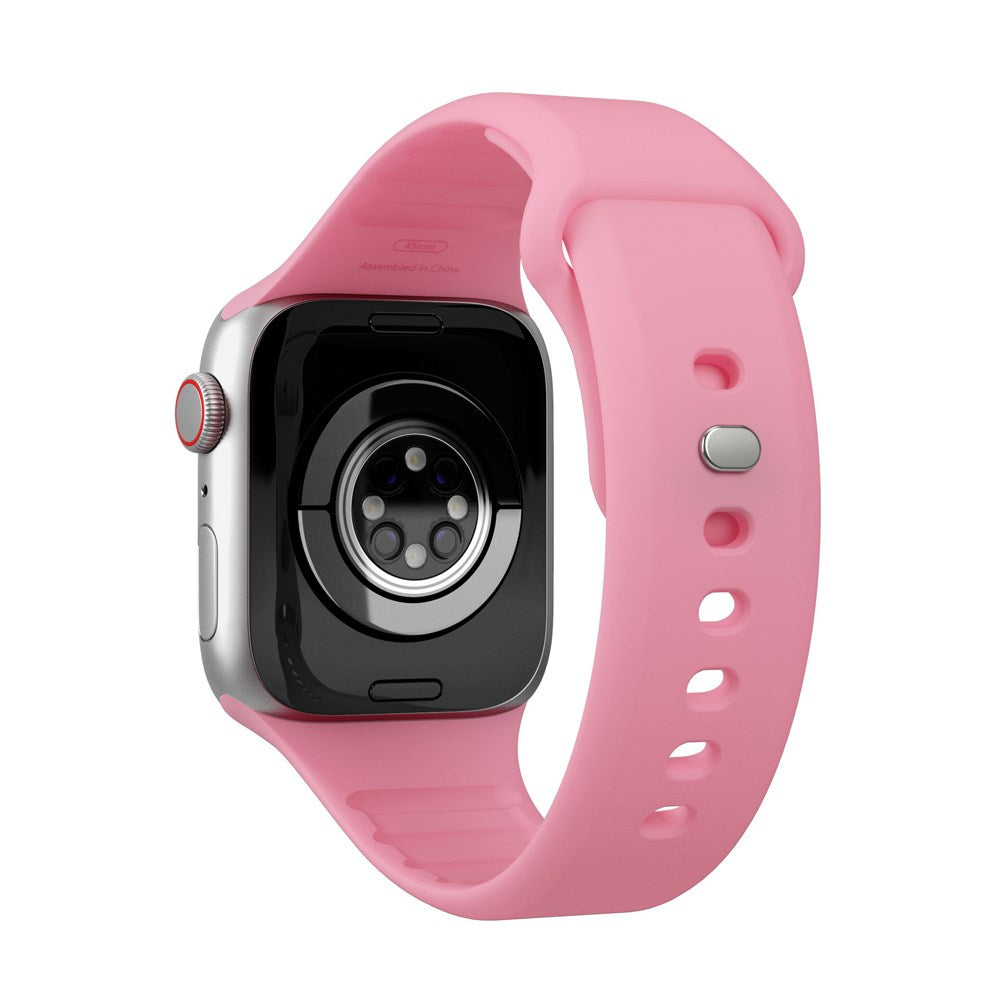 Vonmählen Apple Watch (42/44/SE/45/46/49 mm) Classic Band 2 Resirkulert silikonstropp - Rosa