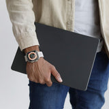 Vonmählen Transparent Case - MacBook Air 13" M2/M3/M4 (2022-2025) - Mat Sort/Gennemsigtig