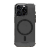 Vonmählen iPhone 16 Transparent Bakdeksel - MagSafe-kompatibel - Svart