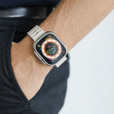 Vonmählen Apple Watch (38/40/SE/41/42 mm) Wave Band 2 resirkulert silikonstropp - grå