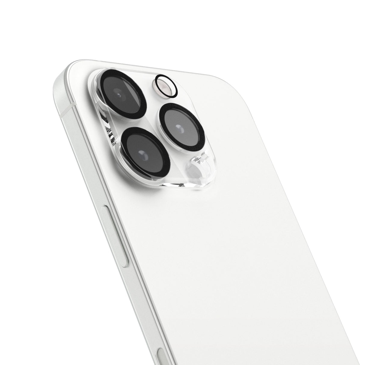 iPhone 16 Pro Vonmählen Kameralinse Beskyttelsesglass - Gjennomsiktig / Svart