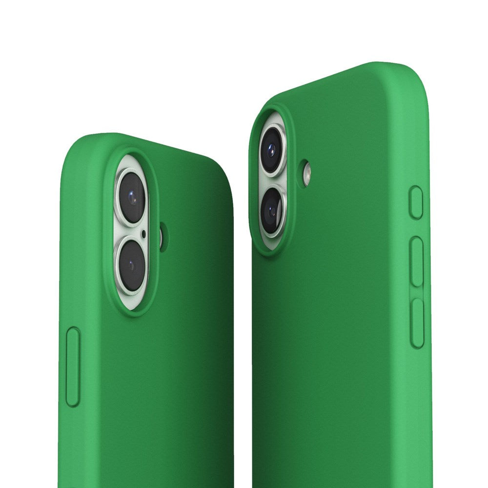 Vonmählen iPhone 16 Eco Silikon Bakdeksel - MagSafe kompatibel - Green Haven