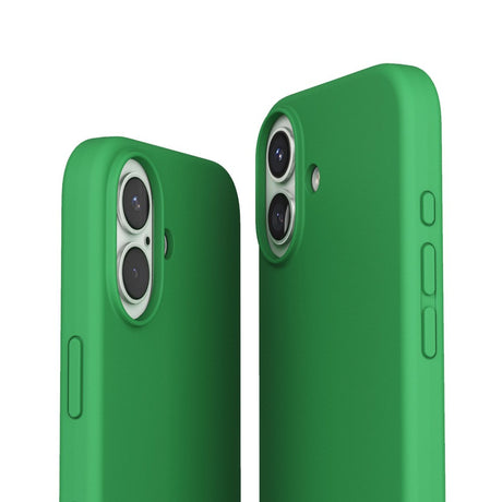 Vonmählen iPhone 16 Eco Silikon Bakdeksel - MagSafe kompatibel - Green Haven