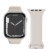 Vonmählen Apple Watch (42/44/SE/45/46/49 mm) Classic Band 2 Resirkulert silikonstropp - grå