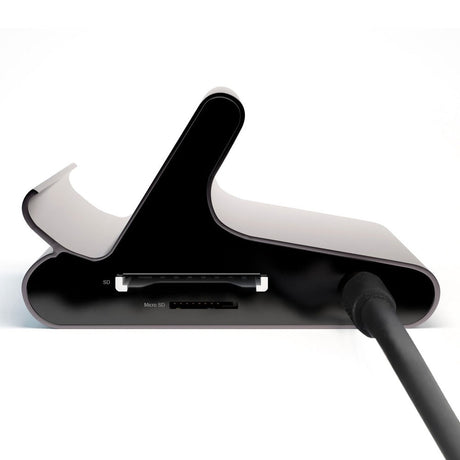 4smarts 7-i-1 USB-C Hub Universal Stander - Mobil & Tablet - Grå