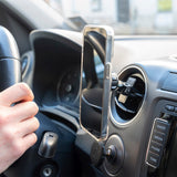 4smarts UltiMag Clamp MagSafe-kompatibel biltelefonholder - svart