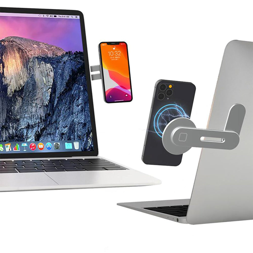 4Smarts UltiMag mobilholder for bærbar/PC - MagSafe-kompatibel - Sølv