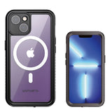 4smarts Active Pro Ultimag STARK - iPhone 14 Vandtæt Mobilcover - Sort
