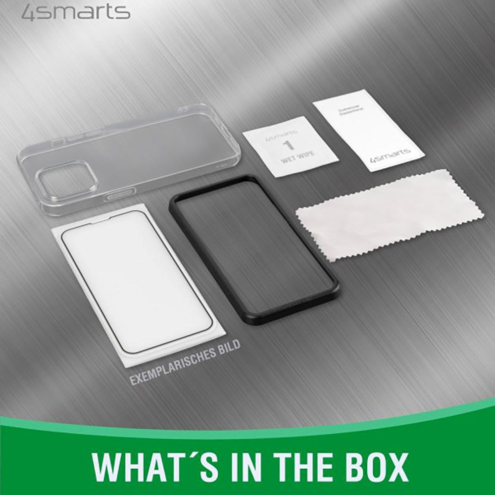 Samsung Galaxy S23+ (Plus) 4smarts Second Glass X-Pro 360° beskyttelsessett (deksel + herdet glass)