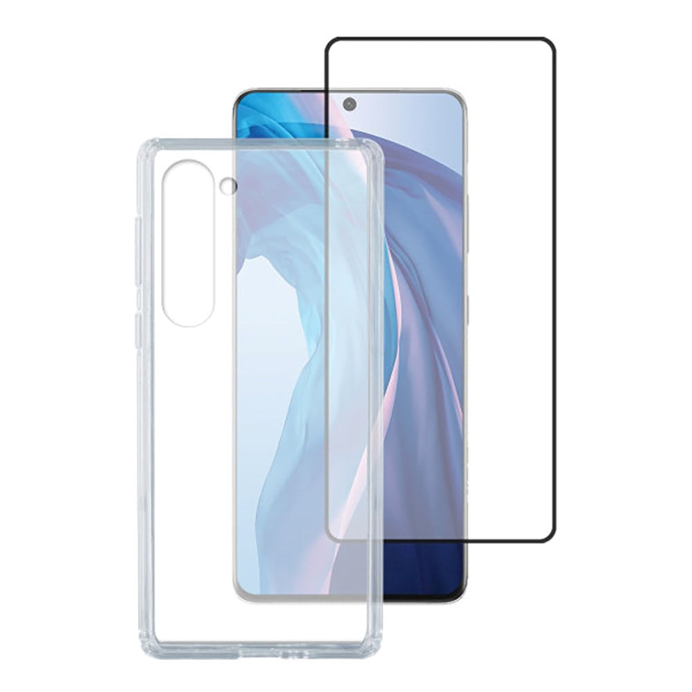 Samsung Galaxy S23+ (Plus) 4smarts Second Glass X-Pro 360° beskyttelsessett (deksel + herdet glass)