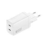 4smarts PDPlug 45W Vægoplader - 2 x USB-C - Hvid