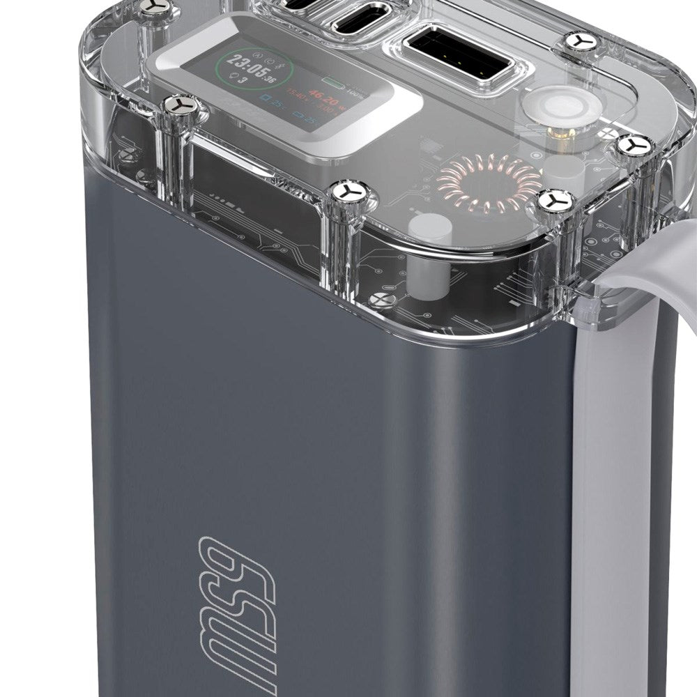 4smarts - 65W PowerBank Lucid Air - 26800 mAh - Grå