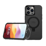 iPhone 15 Pro 4smarts Defend Bakdeksel - MagSafe-kompatibelt - Svart