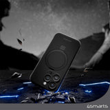 iPhone 15 Pro 4smarts Defend Bakdeksel - MagSafe-kompatibelt - Svart