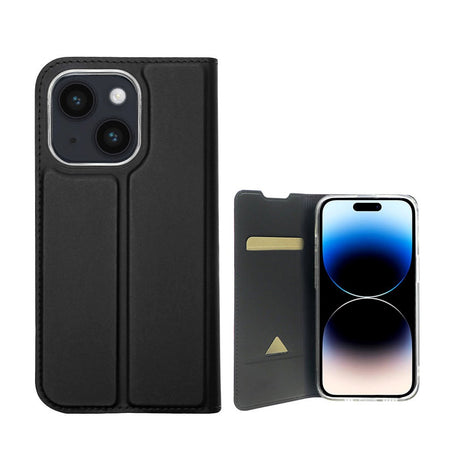 iPhone 15 Plus 4smarts Urban Lite Wallet Flip Deksel - Svart