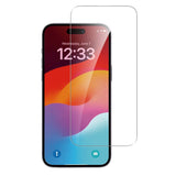 iPhone 15 4smarts Second Glass Herdet Glass m. Monteringsramme - Case Friendly - Gjennomsiktig