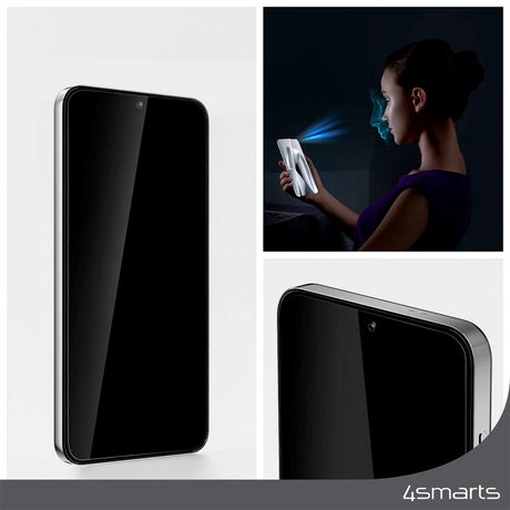 Samsung Galaxy S24+ (Plus) 4smarts Second Glass Skjermbeskytter - Veskevennlig - Gjennomsiktig