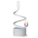 4smarts magnetisk USB-C til USB-C-kabel 100W PD - 1,5 m - Hvit