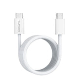 4smarts magnetisk USB-C til USB-C-kabel 100W PD - 1,5 m - Hvit