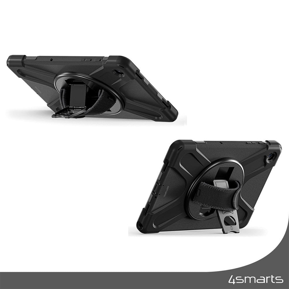 Samsung Galaxy Tab S9 FE 4smarts Robust nettbrettdeksel GRIP - Svart