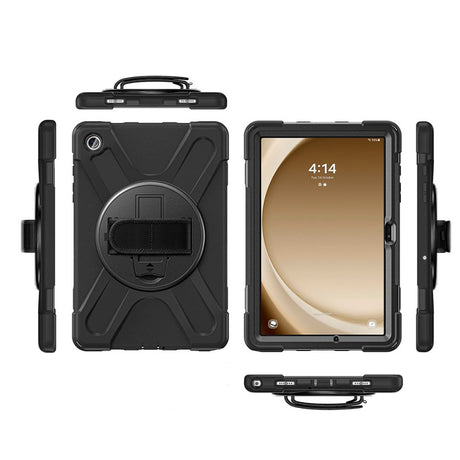 Samsung Galaxy Tab S9 FE 4smarts Robust nettbrettdeksel GRIP - Svart