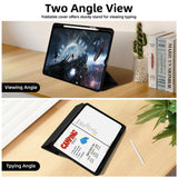 iPad Pro 13" (2024) 4smarts Basic Folio Cover m. Penneholder - Svart