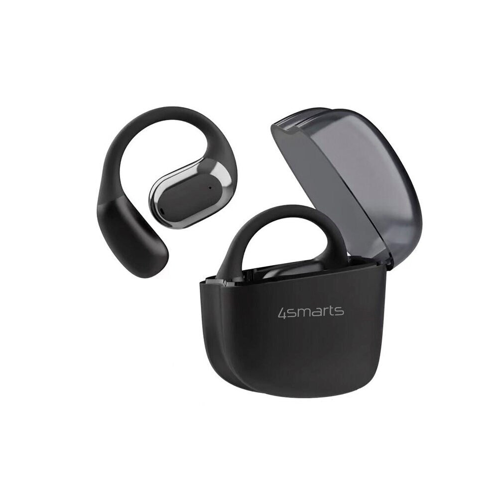 4smarts True Wireless SkyBuds Sport Headset - Open-Ear - Sort