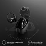 4smarts True Wireless SkyBuds Sport Headset - Open-Ear - Sort