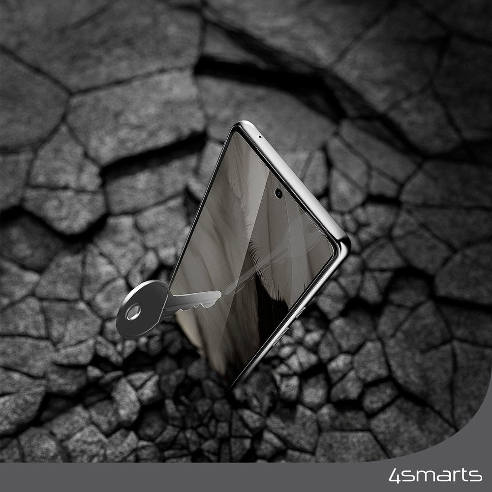 Samsung Galaxy A55 4smarts Second Glass Skjermbeskytter - Veskevennlig - Gjennomsiktig