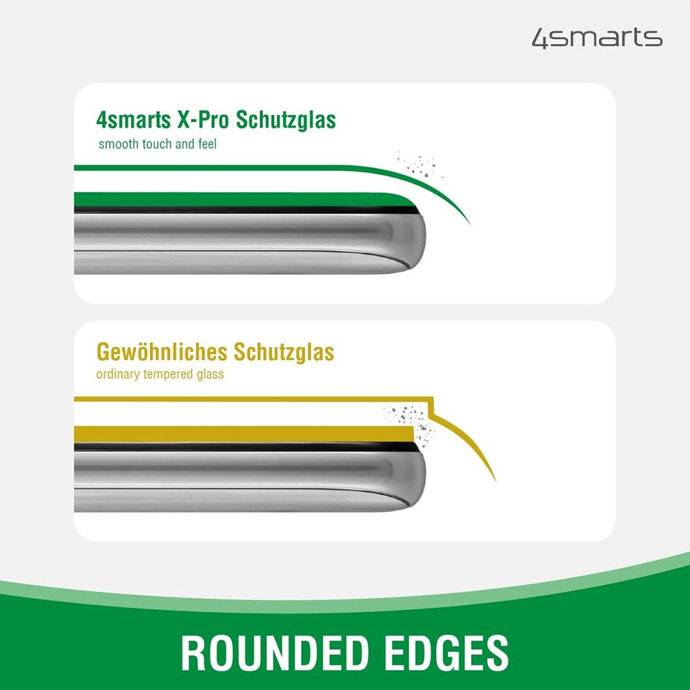 Samsung Galaxy A35 4smarts Second Glass X-Pro 360° beskyttelsessett (etui + herdet glass)