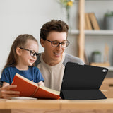 iPad Air 13" (2025 / 2024) 4smarts Basic Folio Cover m. Pen Holder - Sort