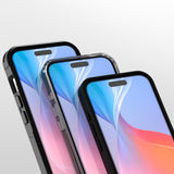 iPhone 16 4smarts Second Glass Hærdet Glas m. Monteringsramme - Case Friendly - Gennemsigtig