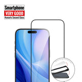 iPhone 16 Pro Max 4smarts Second Glass Herdet glass m. Monteringsramme - Case Friendly - Gjennomsiktig
